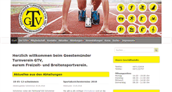 Desktop Screenshot of gtv-bremerhaven.de